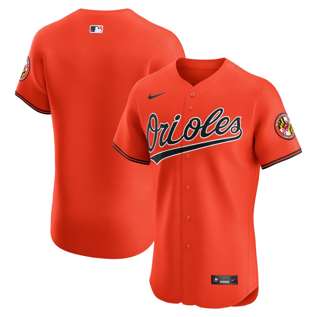 Baltimore Orioles Home Elite Jersey — White