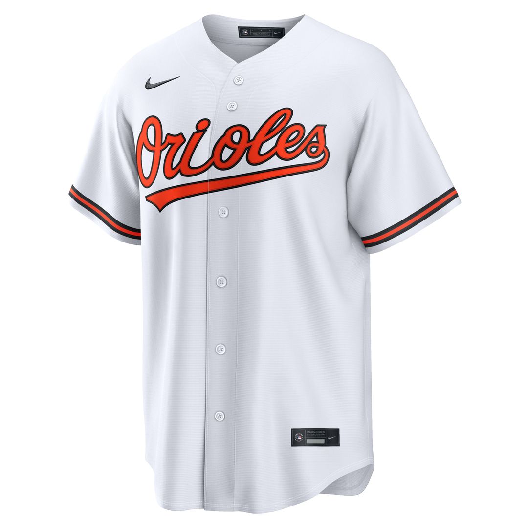 Baltimore Orioles Gunnar Henderson Home Replica Jersey — White