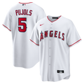 Los Angeles Angels Albert Pujols Home Retired Replica Jersey — White