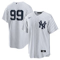 New York Yankees Aaron Judge Home Replica Player Name Jersey — White