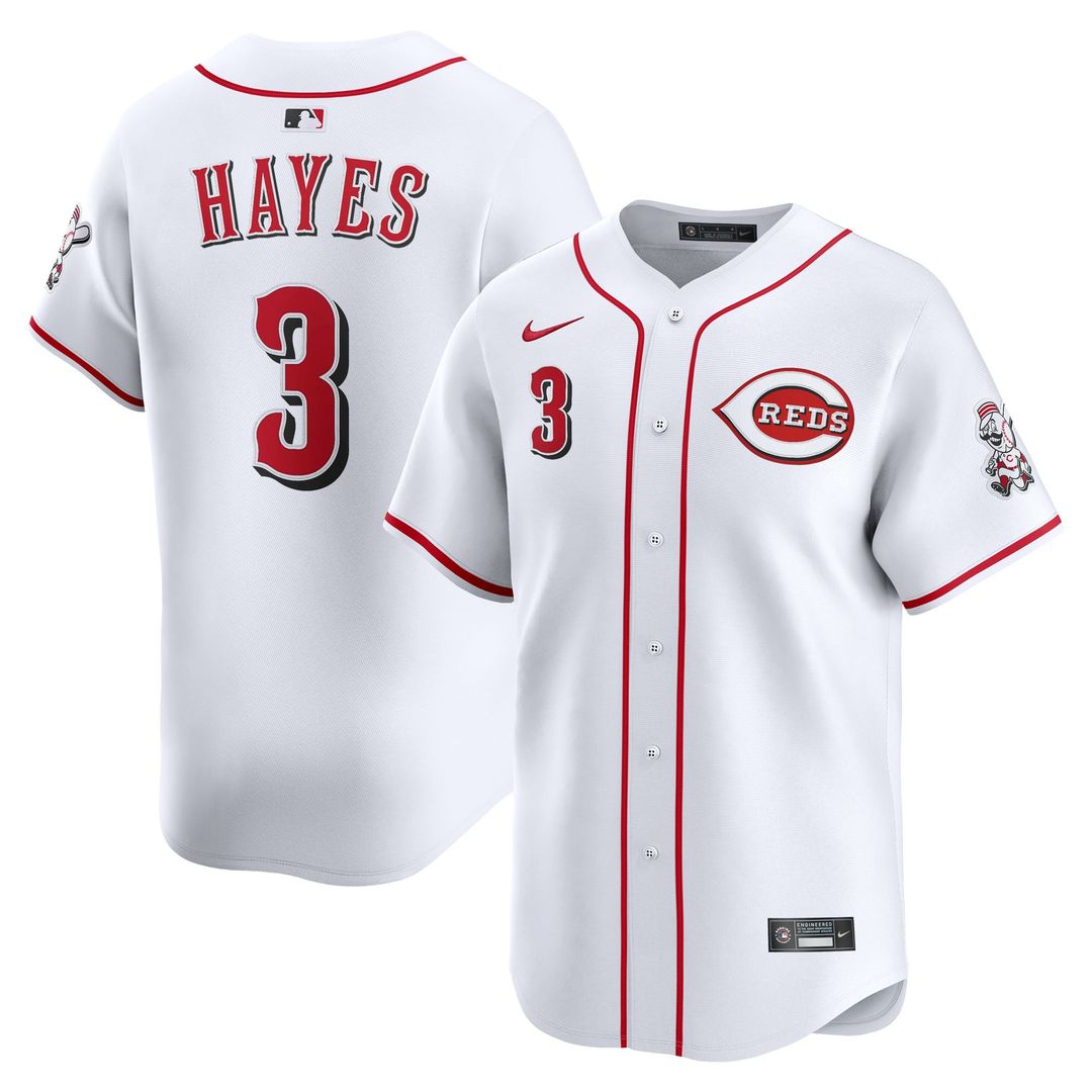 Cincinnati Reds Ke'Bryan Hayes Home Limited Jersey — White