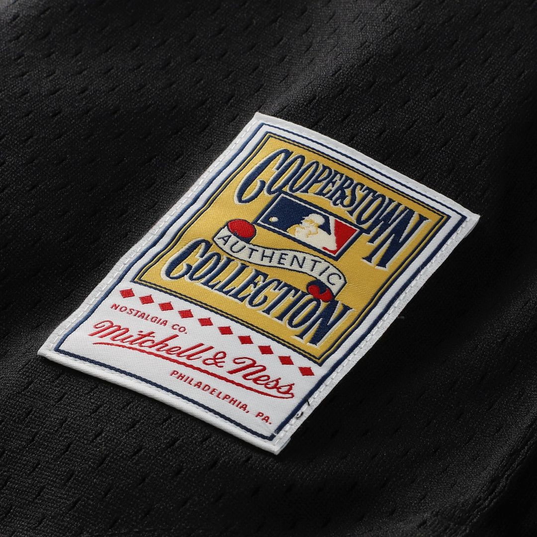 Cincinnati Reds Barry Larkin Throwback Cooperstown Mesh Batting Practice Jersey — Red