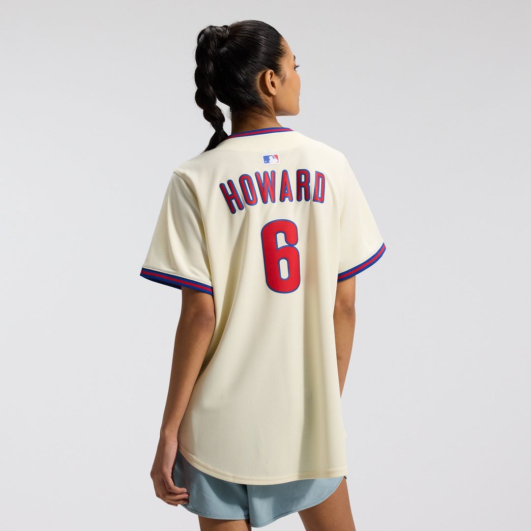 Philadelphia Phillies Ryan Howard Women's Limited Jersey — White