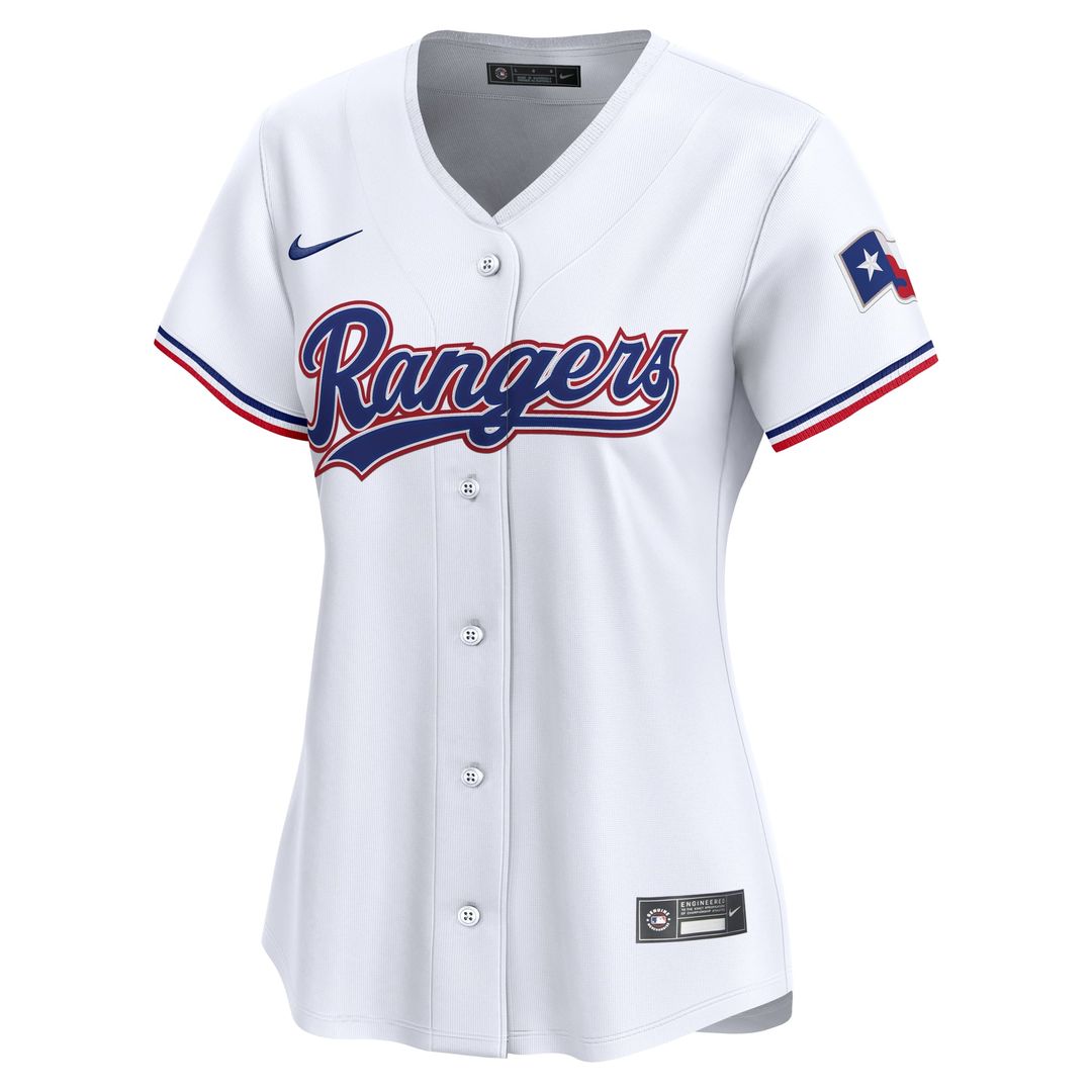 Texas Rangers Josh Jung Women's Home Limited Jersey — White