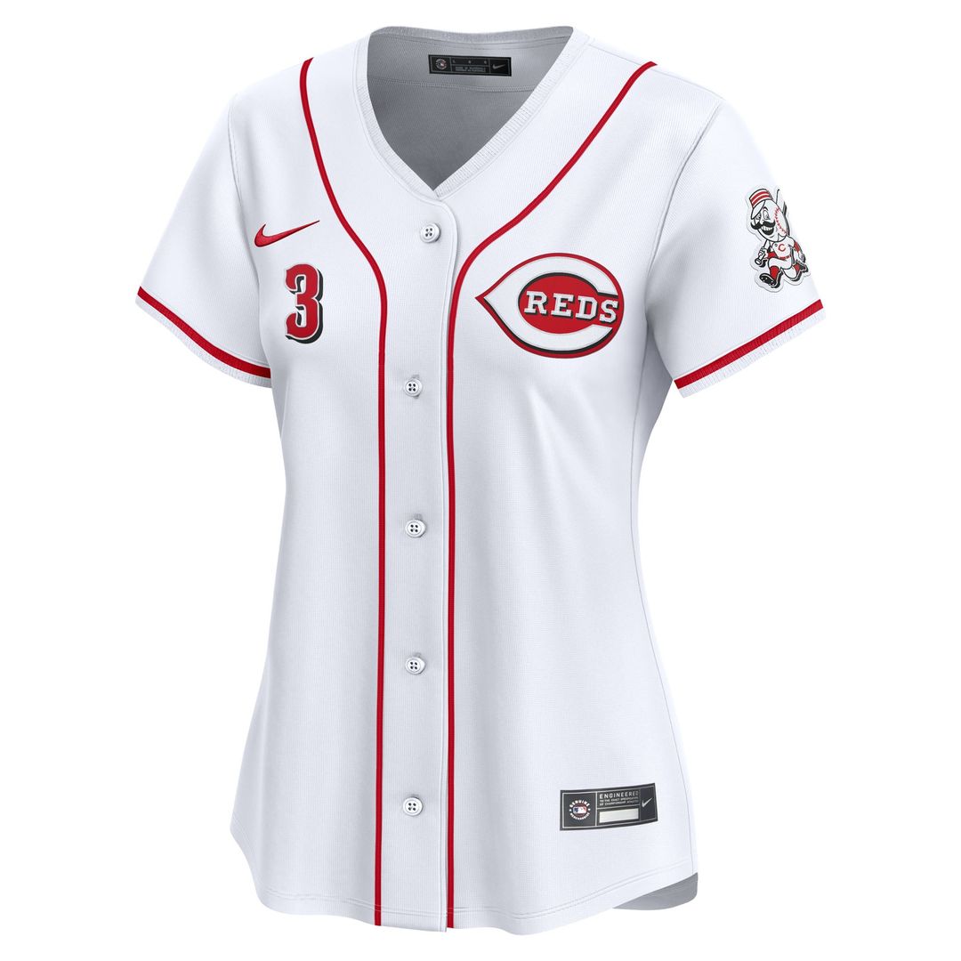 Cincinnati Reds Ke'Bryan Hayes Women's Home Limited Jersey — White