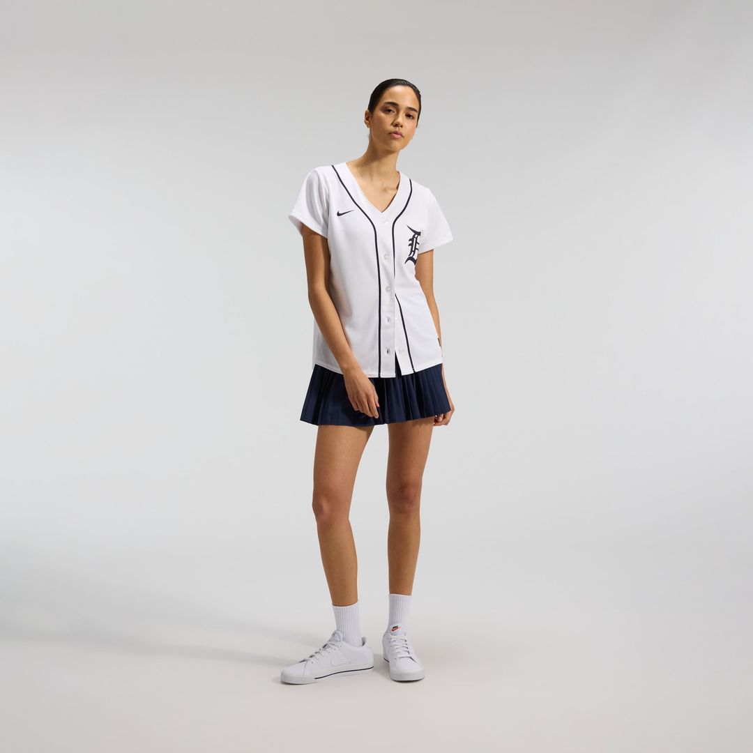 Detroit Tigers Tarik Skubal Women's Home Replica Jersey — White