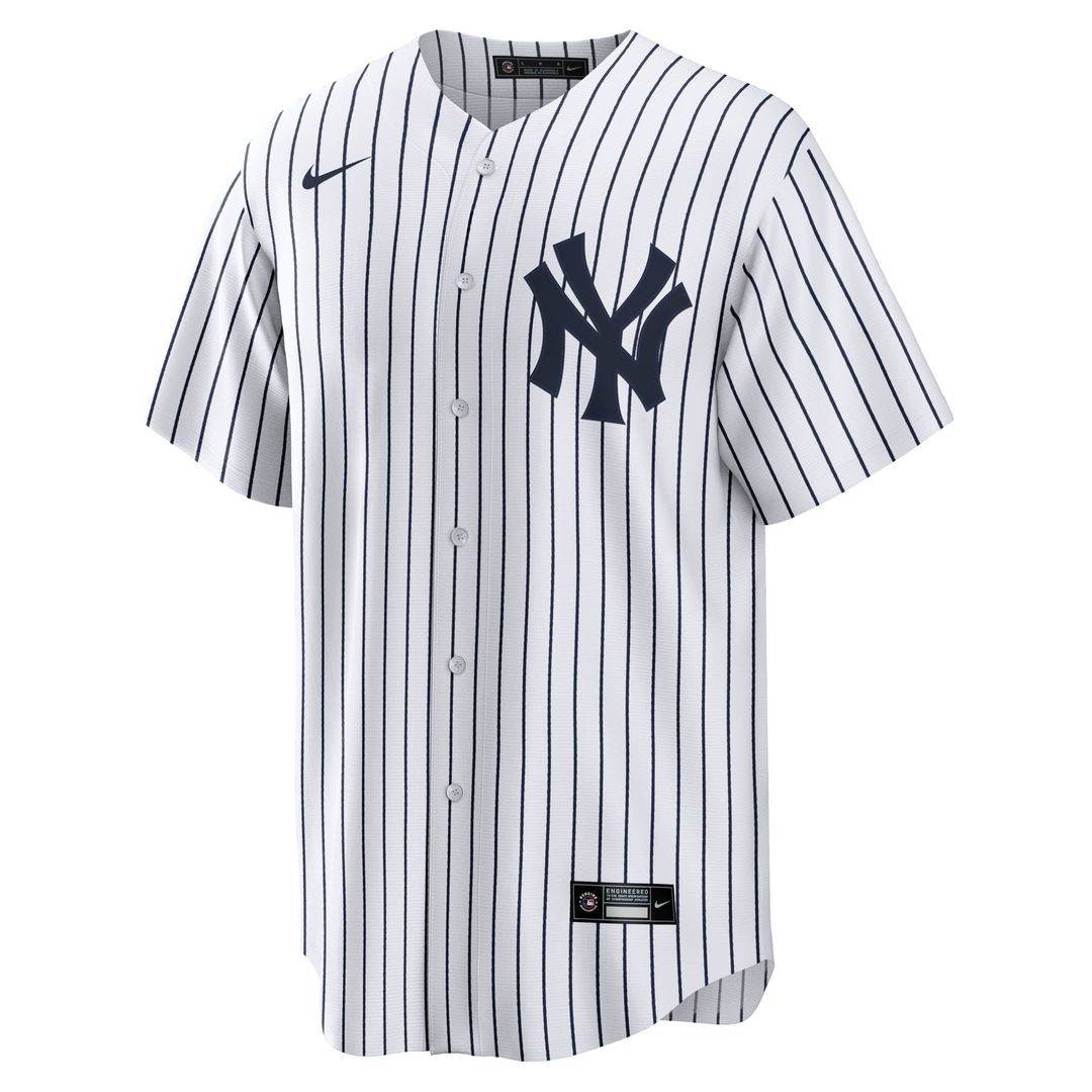 New York Yankees Ben Rice Home Replica Jersey — White