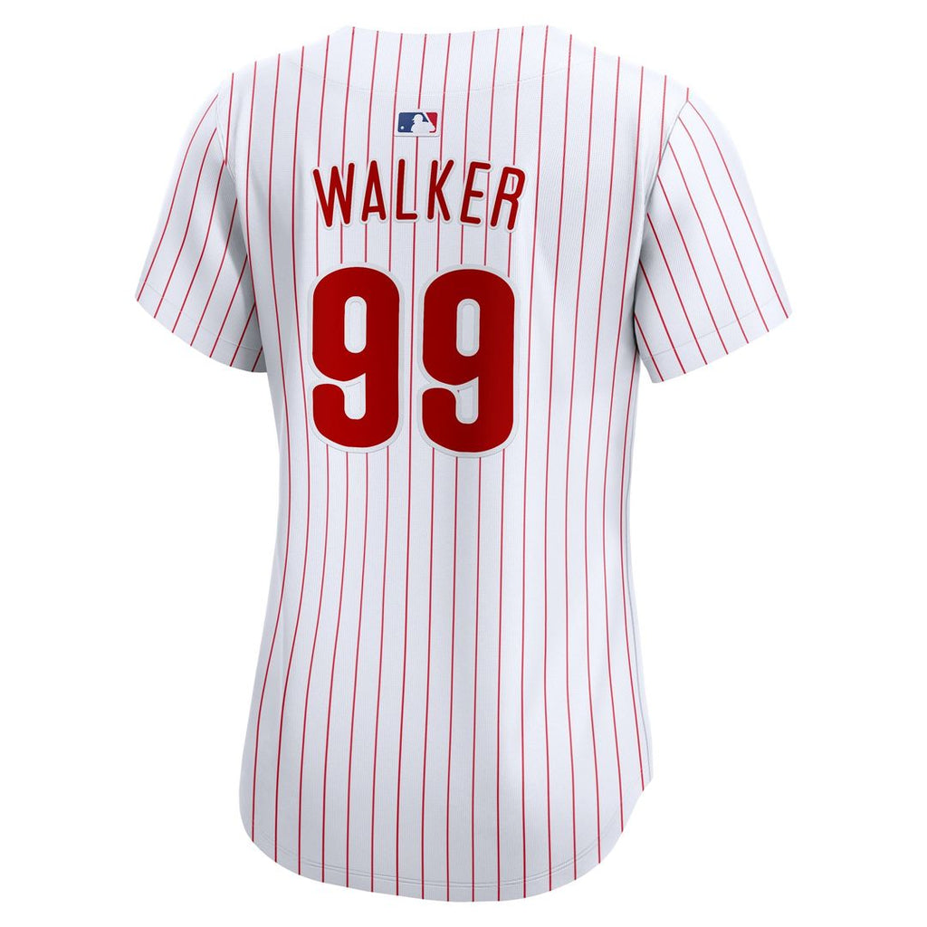 Philadelphia Phillies Taijuan Walker Women's Home Limited Jersey — White