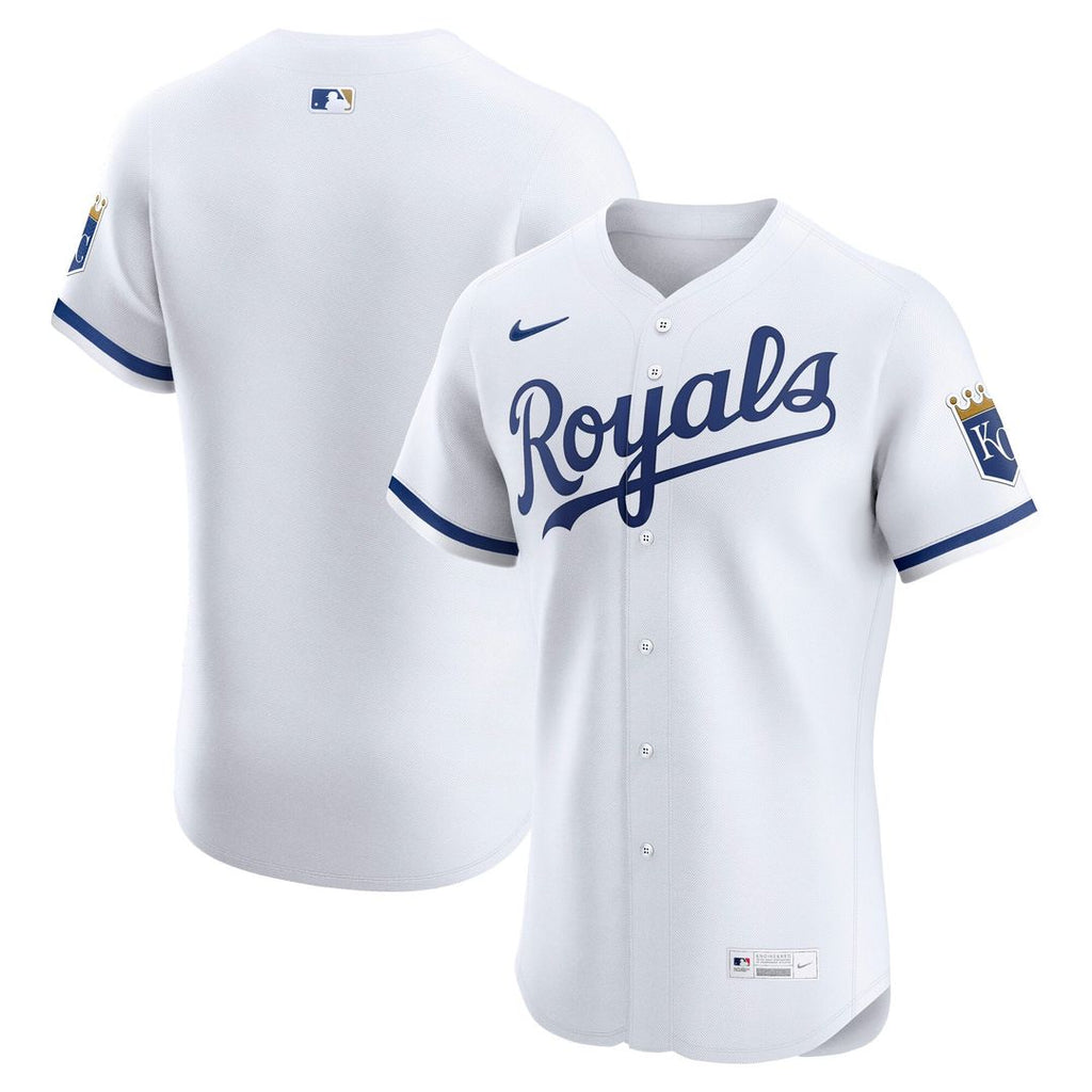 Kansas City Royals Home Elite Jersey — White