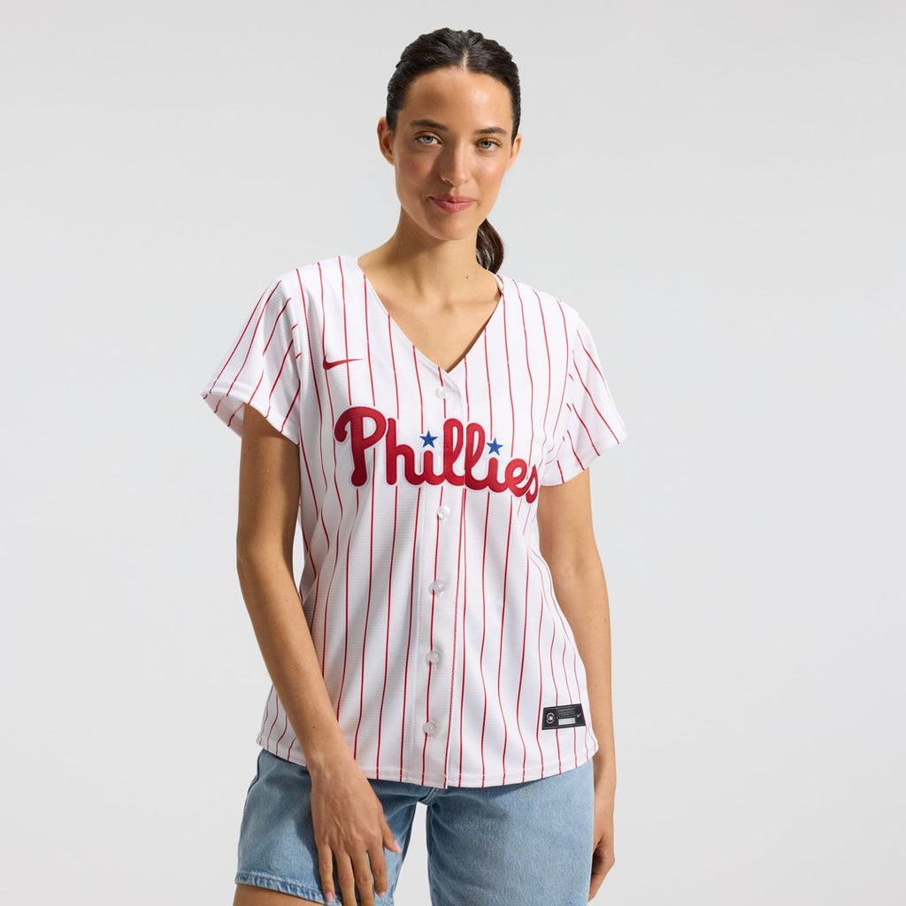 Philadelphia Phillies Women's Home Replica Team Jersey — White