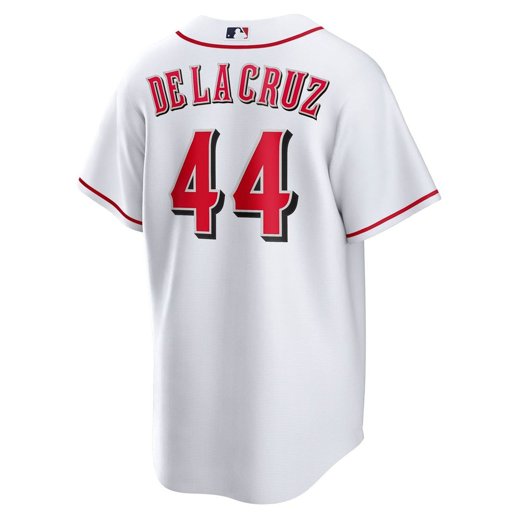 Cincinnati Reds Elly De La Cruz Home Replica Jersey — White