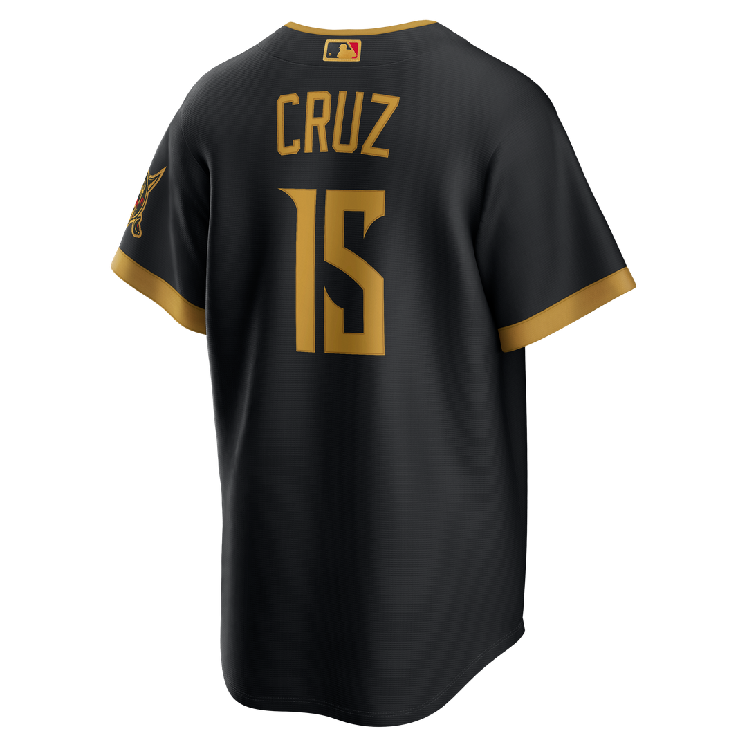 Pittsburgh Pirates Oneil Cruz 2026 City Connect Stadium Jersey — Black