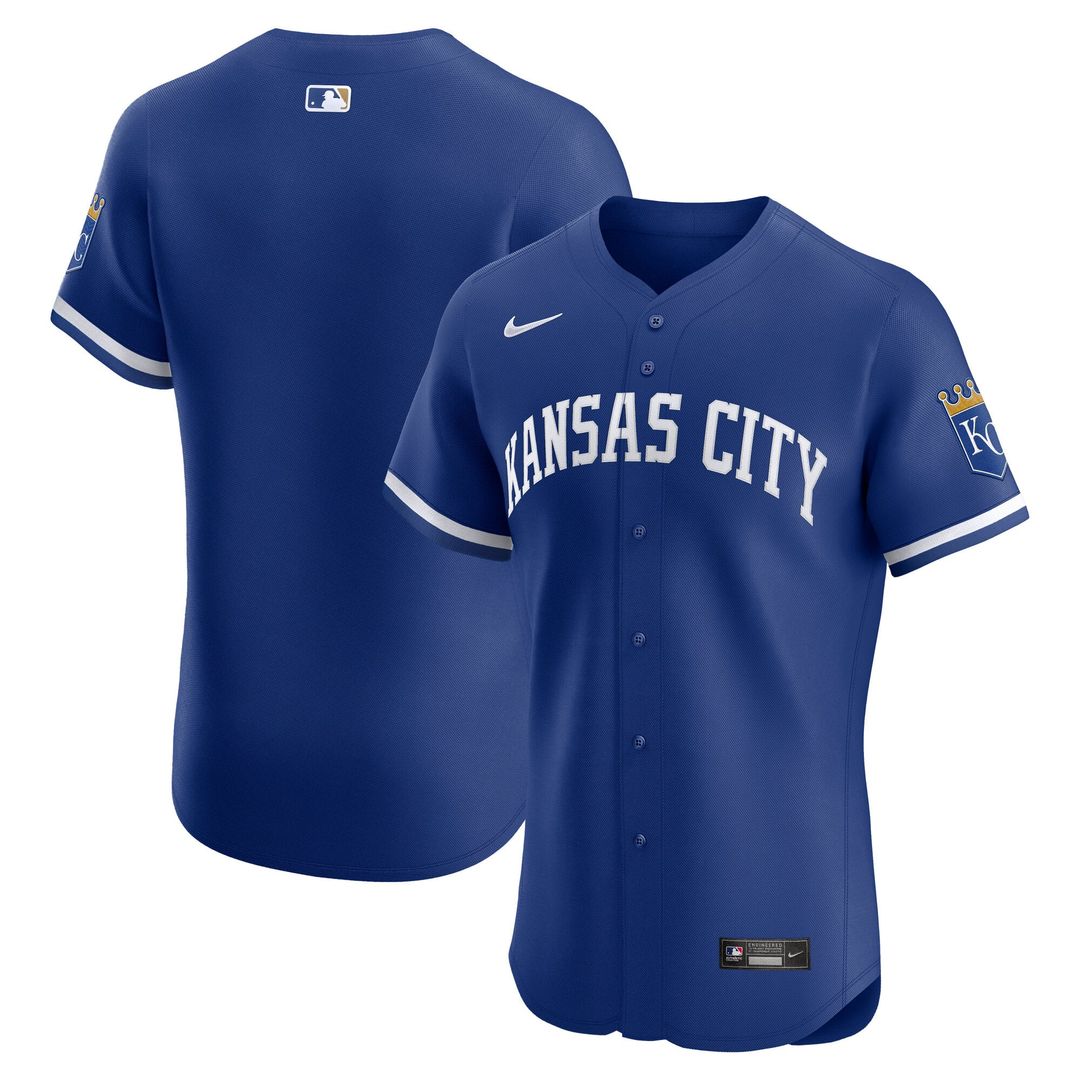 Kansas City Royals Home Elite Jersey — White
