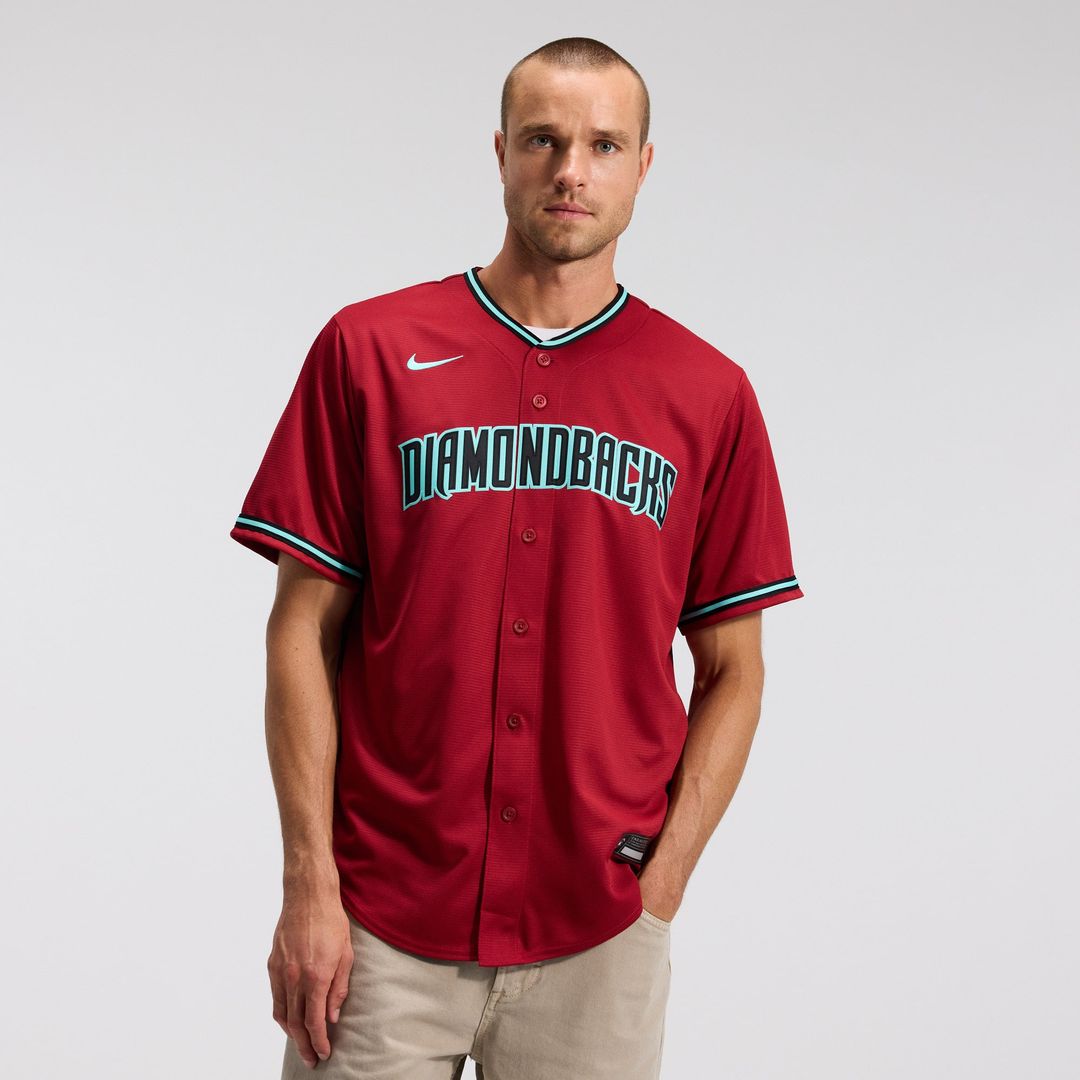 Arizona Diamondbacks Corbin Carroll Alternate 2 Replica Jersey — Crimson