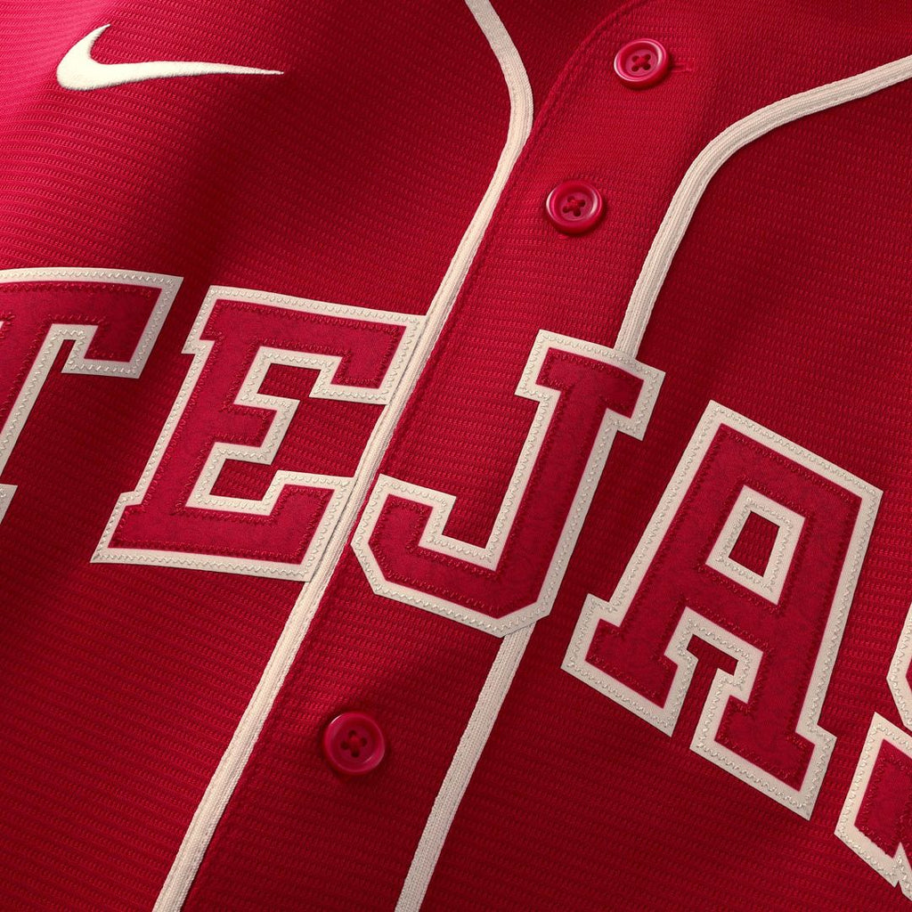 Texas Rangers Corey Seager 2026 City Connect Stadium Jersey — Red