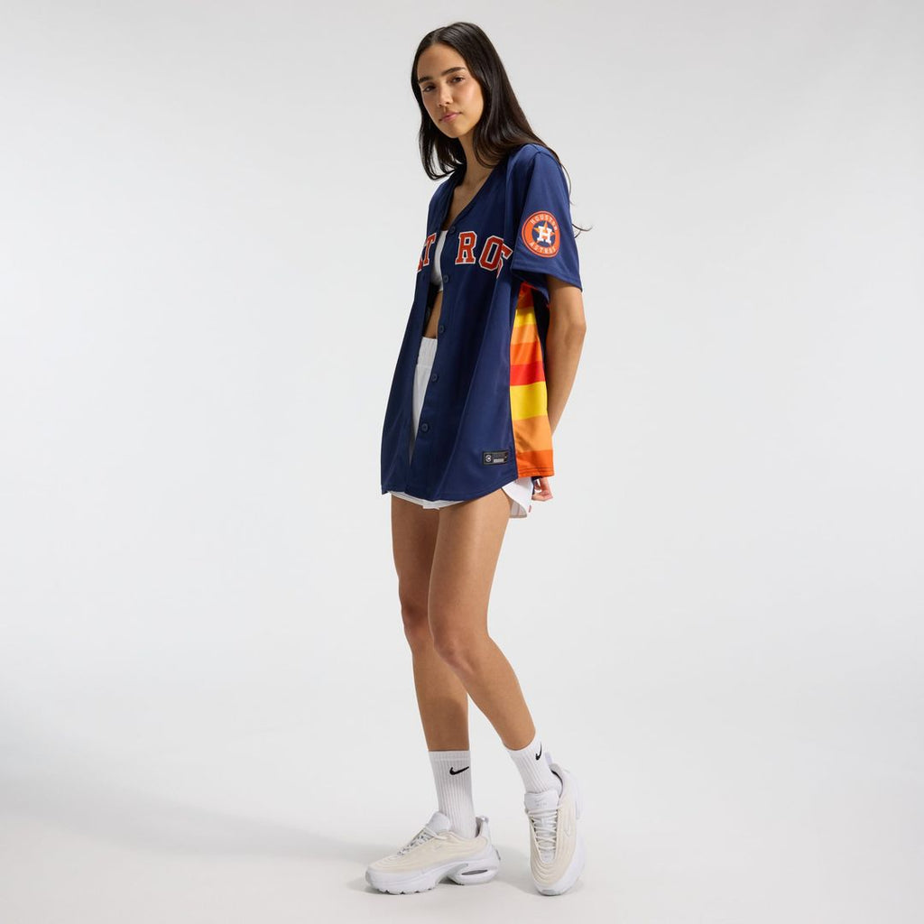 Houston Astros Jose Altuve Women's Alternate Limited Jersey — Navy