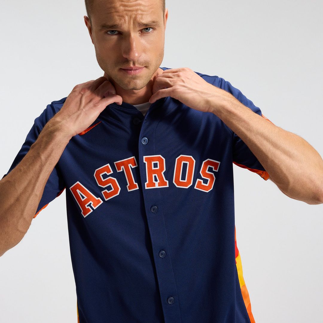 Houston Astros Jose Altuve Alternate Limited Jersey — Navy