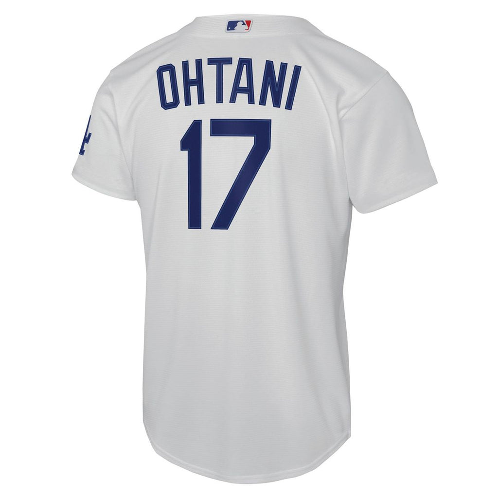Los Angeles Dodgers Shohei Ohtani Youth Home Stadium Jersey — White