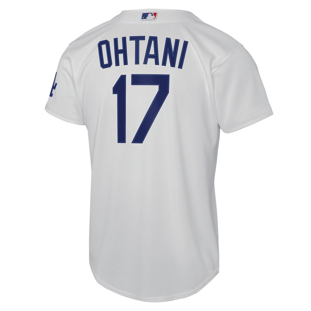 Los Angeles Dodgers Shohei Ohtani Youth Home Stadium Jersey — White