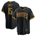 Pittsburgh Pirates Oneil Cruz 2026 City Connect Stadium Jersey — Black