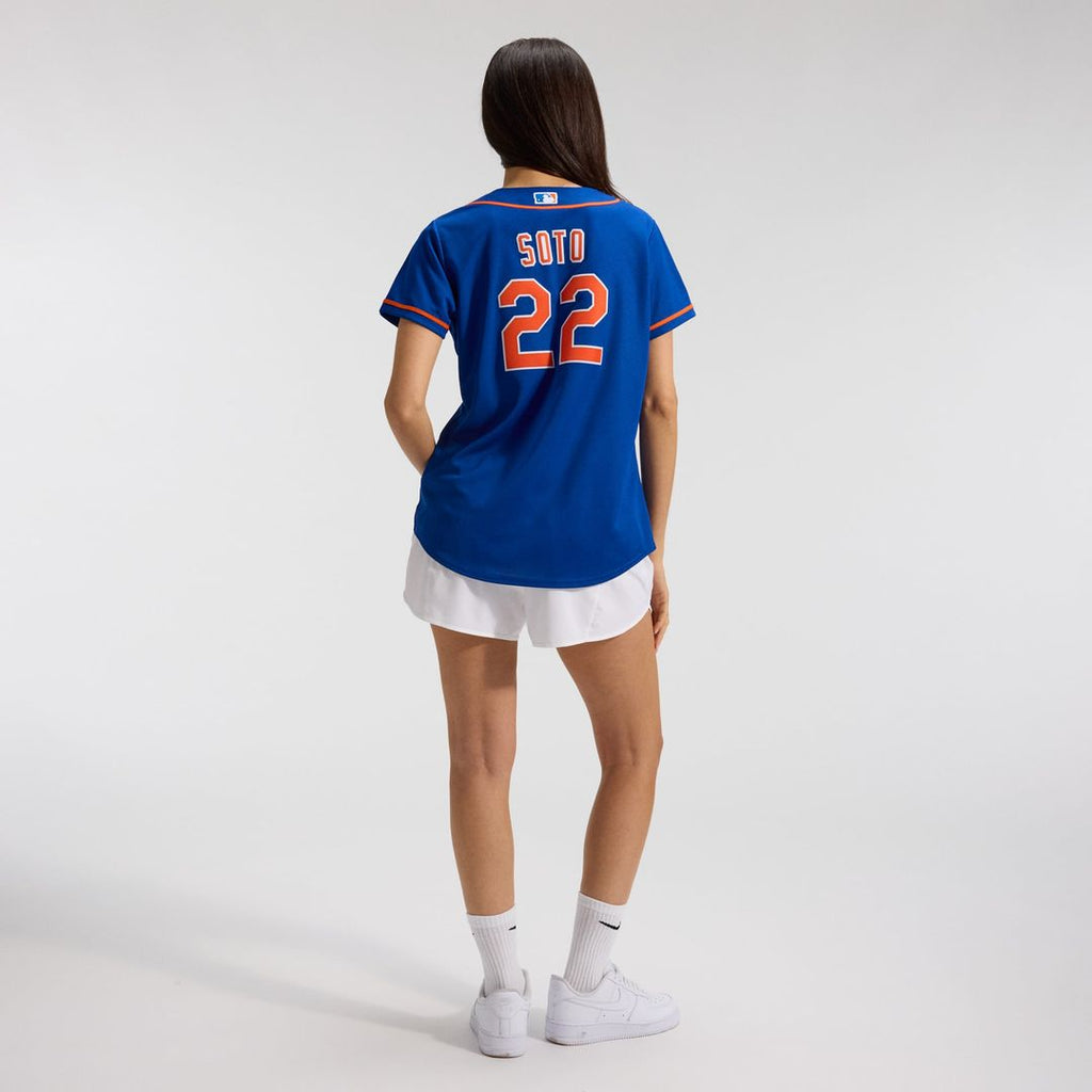 New York Mets Juan Soto Women's Alternate Replica Baseball Jersey — Royal