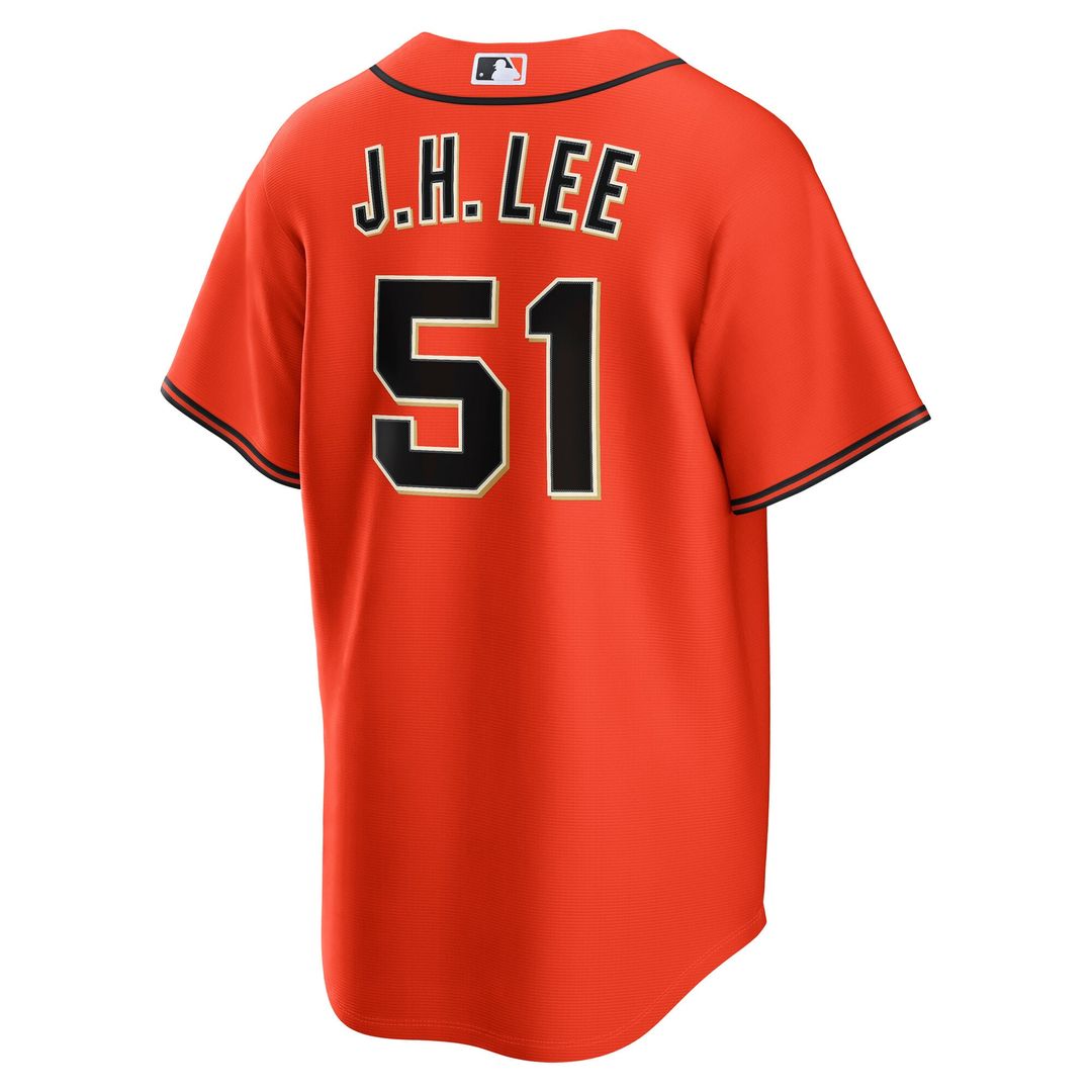 San Francisco Giants Jung Hoo Lee Road Replica Jersey — Gray