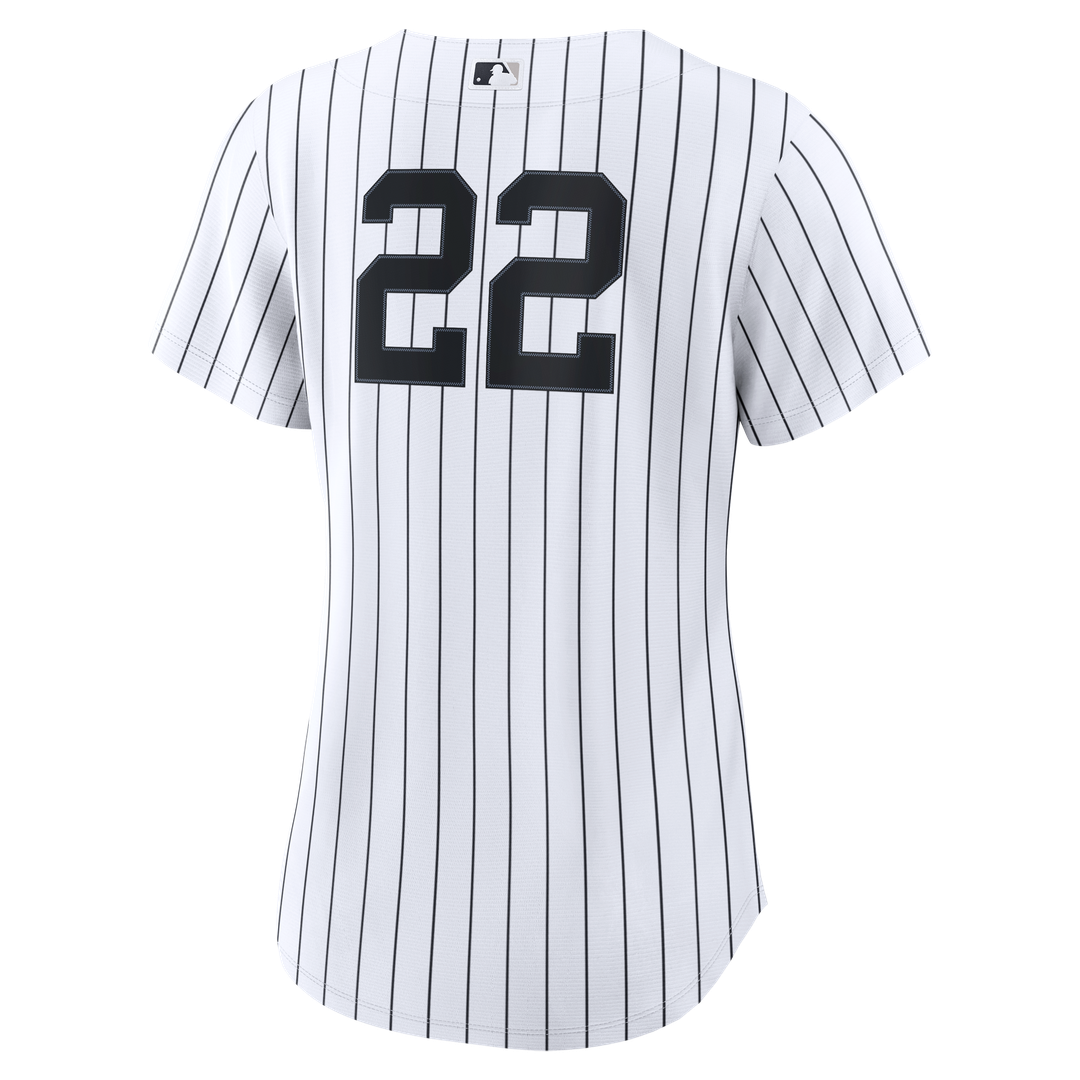 New York Yankees Ben Rice Women's Home Replica Jersey — White