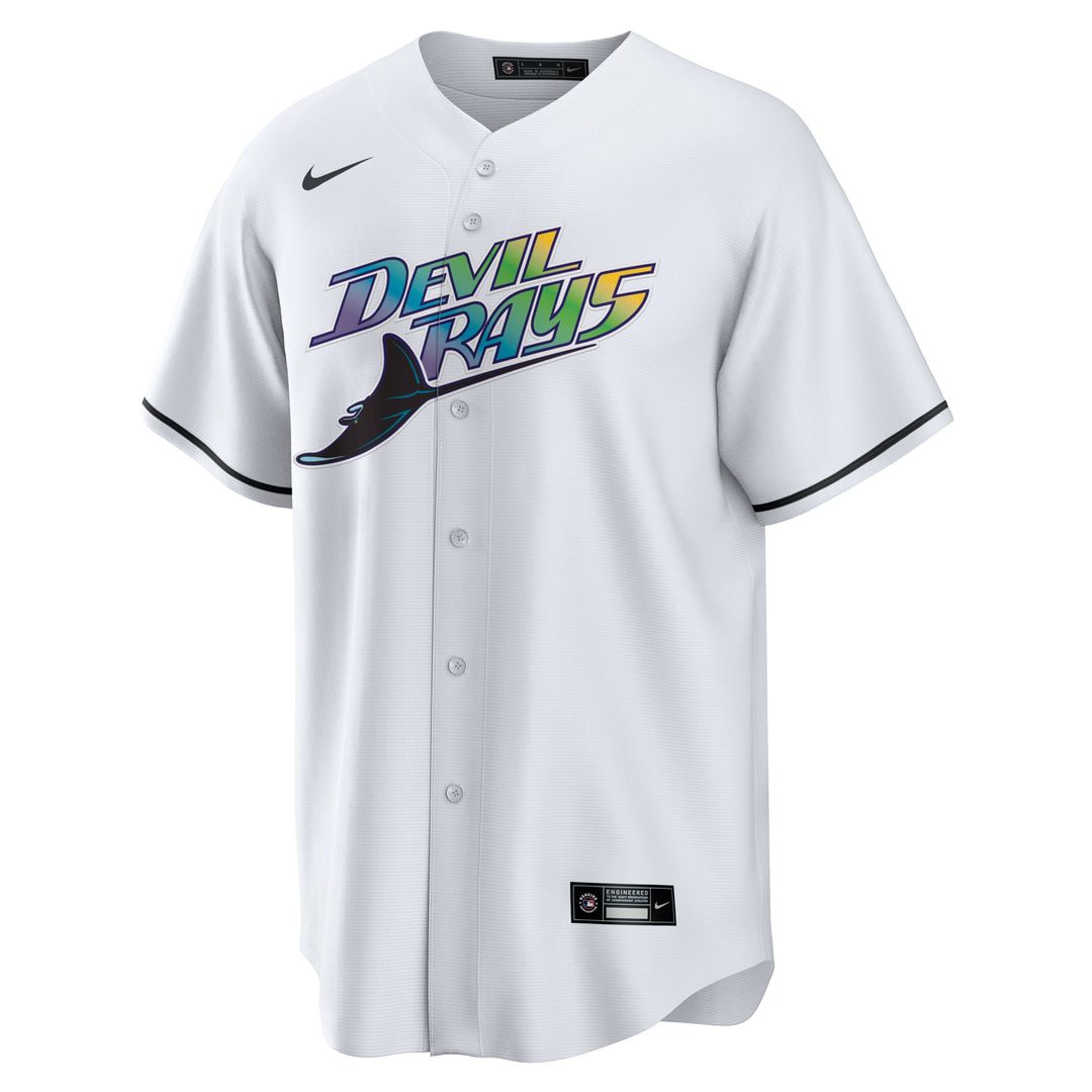 Tampa Bay Rays Home Replica Team Jersey — White