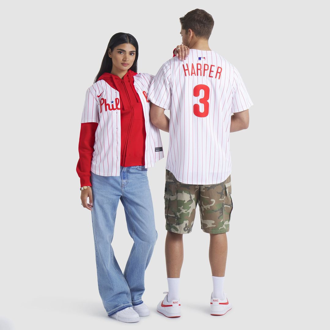 Philadelphia Phillies Bryce Harper Women's Home Limited Jersey — White