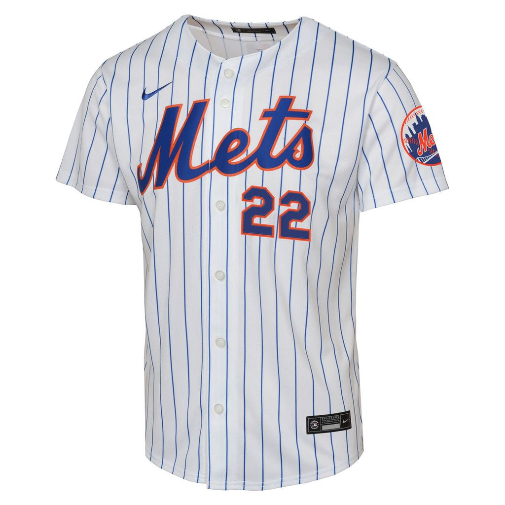 New York Mets Juan Soto Youth Home Limited Jersey — White