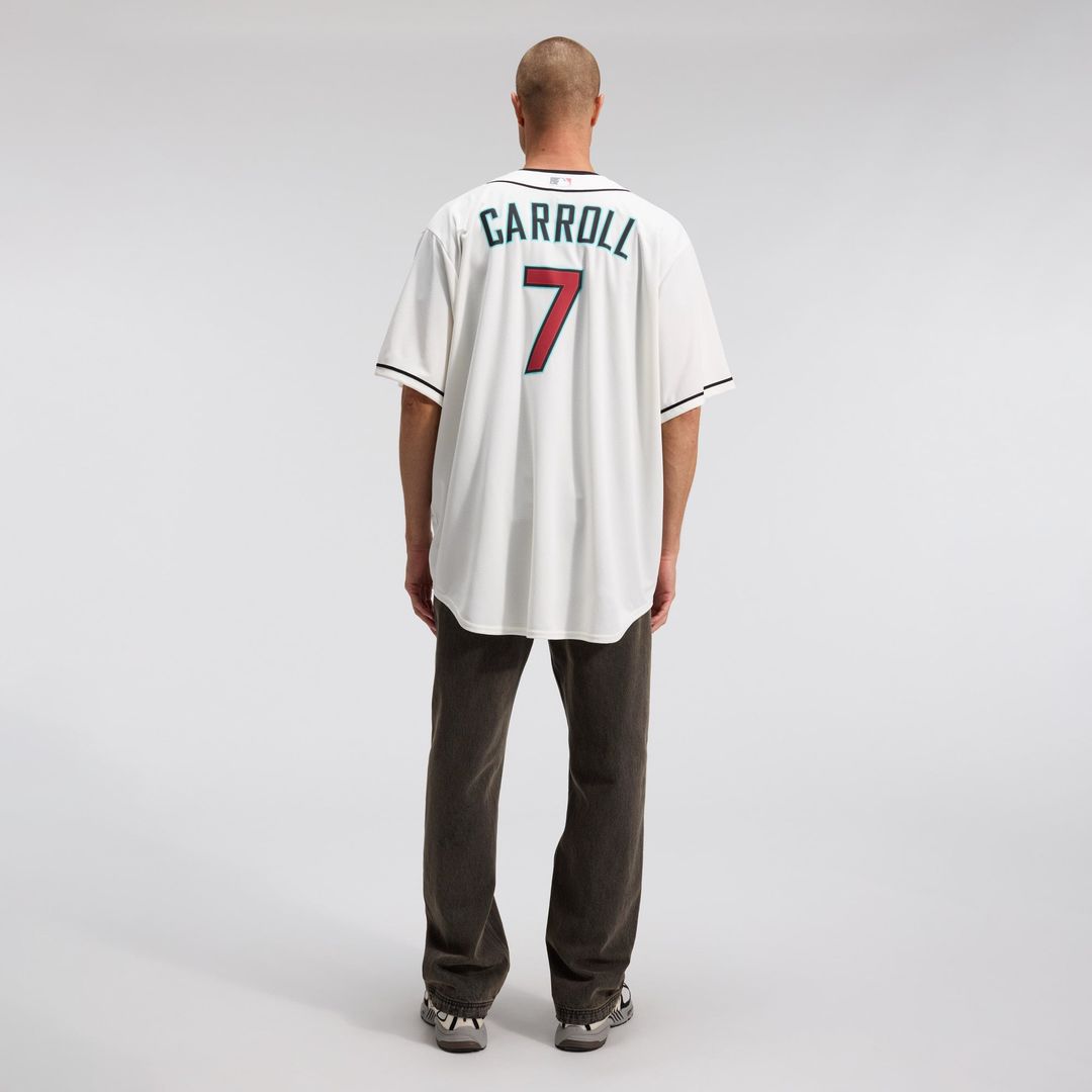 Arizona Diamondbacks Corbin Carroll Home Replica Jersey — Cream
