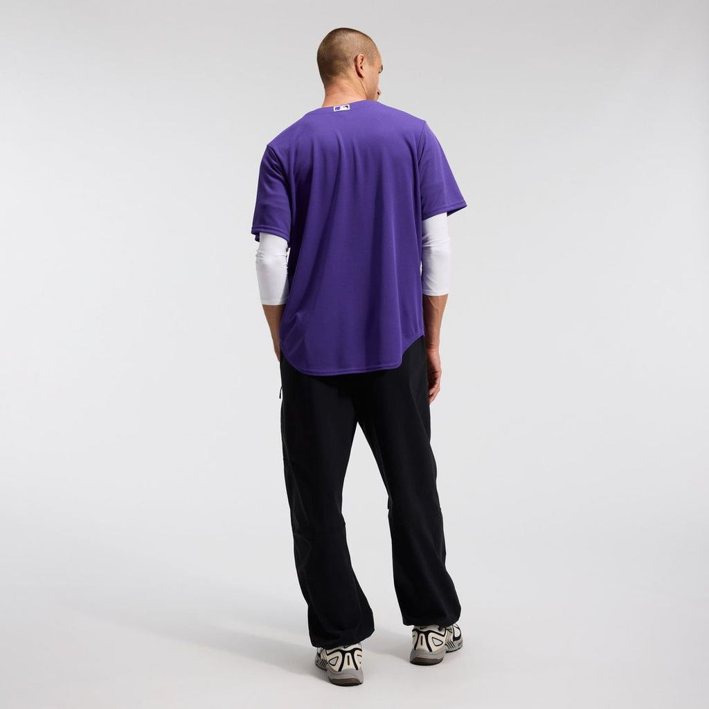 Colorado Rockies Alternate Replica Team Jersey — Purple