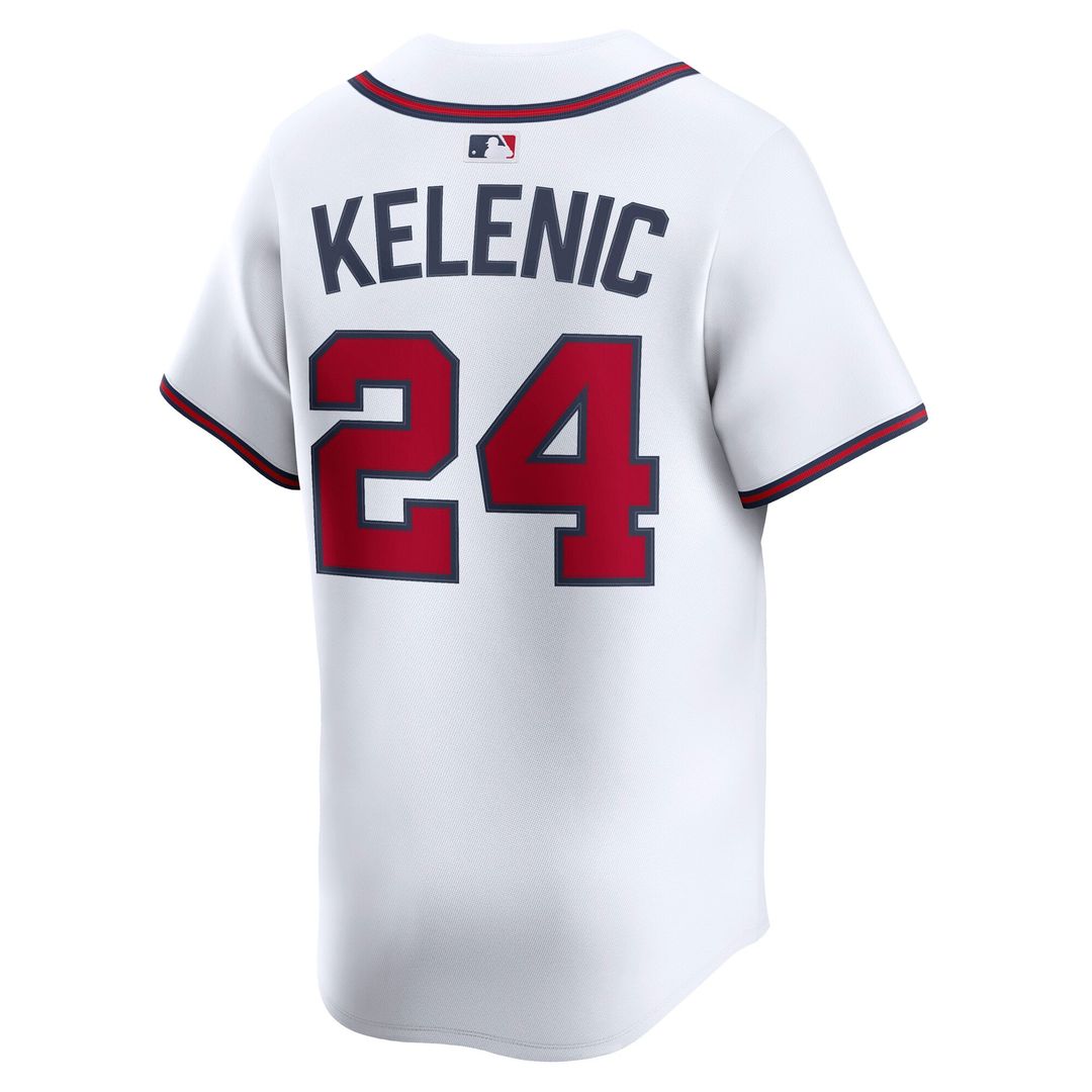 Atlanta Braves Jarred Kelenic Home Limited Jersey — White