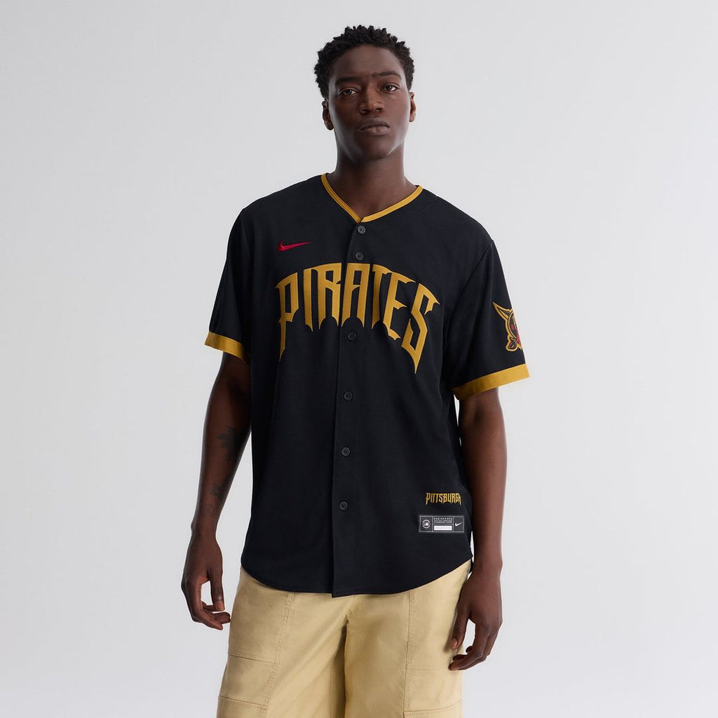 Pittsburgh Pirates Oneil Cruz 2026 City Connect Stadium Jersey — Black
