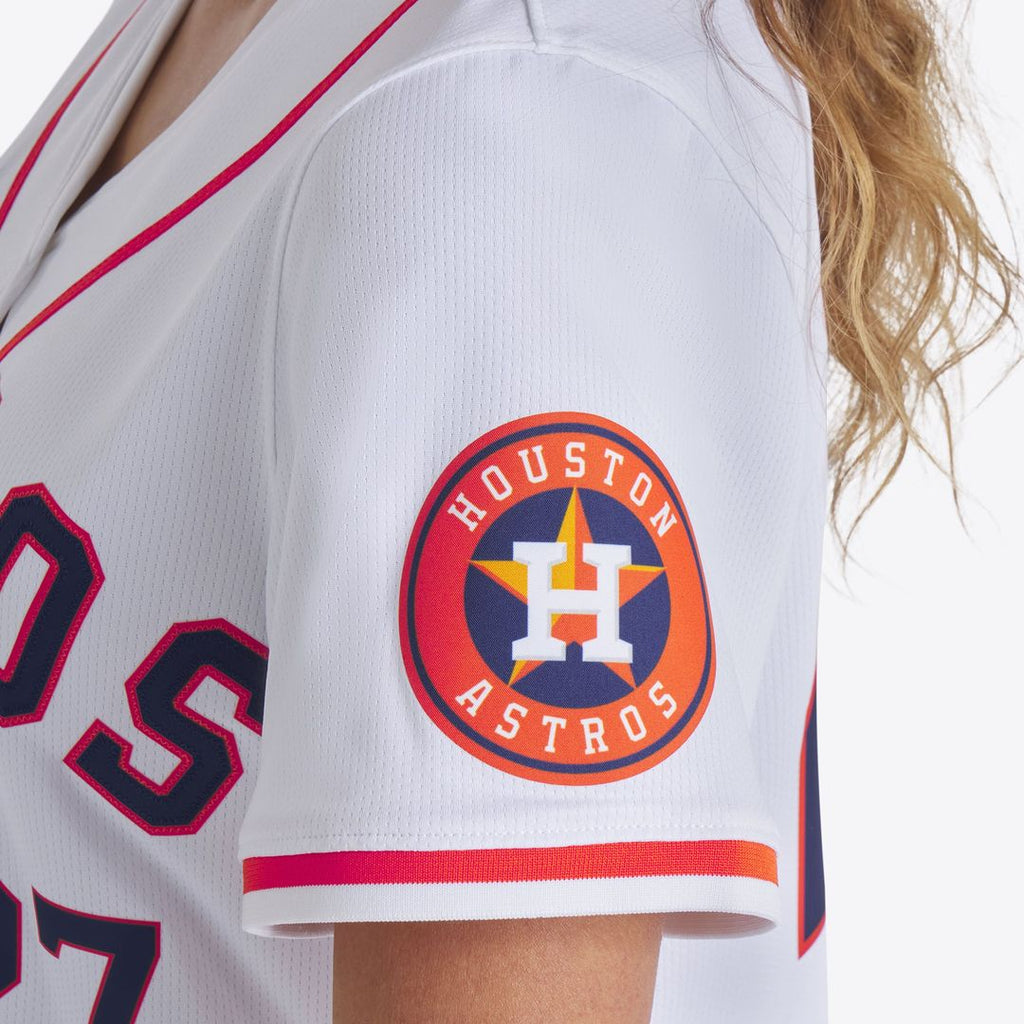 Houston Astros Jose Altuve Women's Home Limited Jersey — White