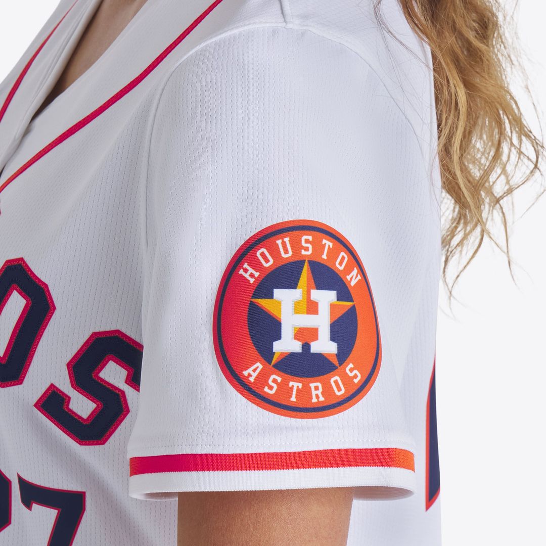 Houston Astros Jose Altuve Women's Home Limited Jersey — White