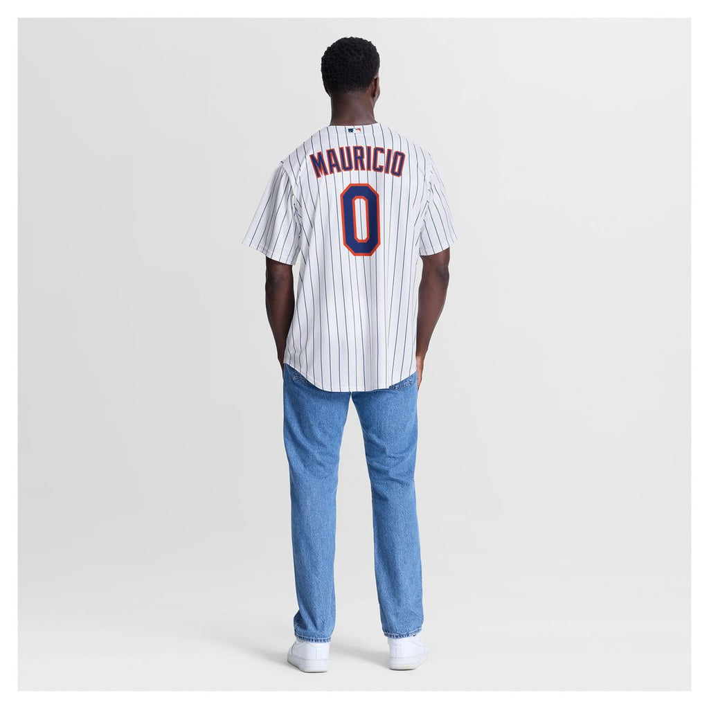 New York Mets Ronny Mauricio Home Replica Jersey — White