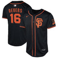 San Francisco Giants Rafael Devers Youth Limited Jersey — Black