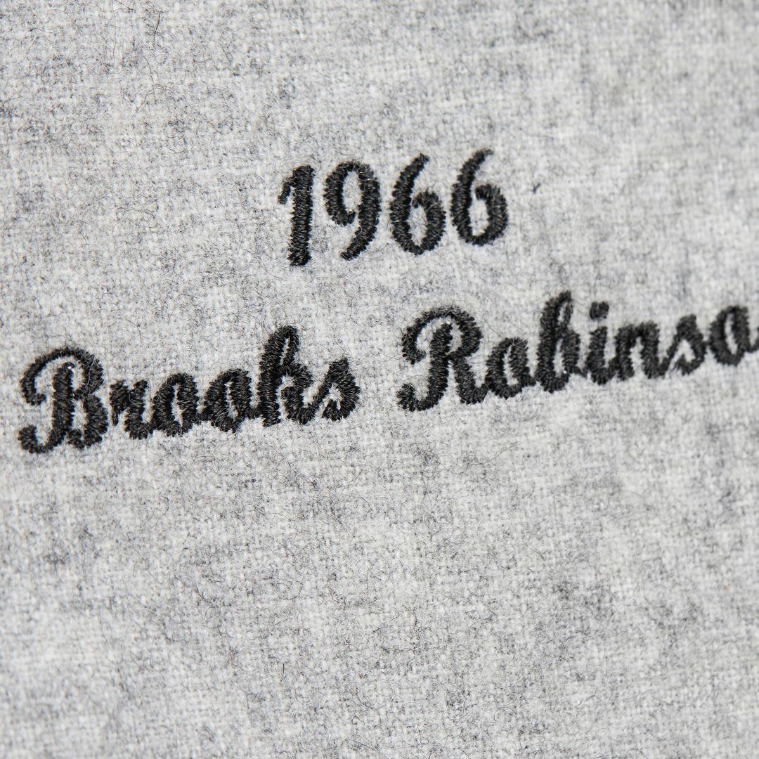Baltimore Orioles Brooks Robinson Cooperstown 1966 Authentic Jersey — Gray