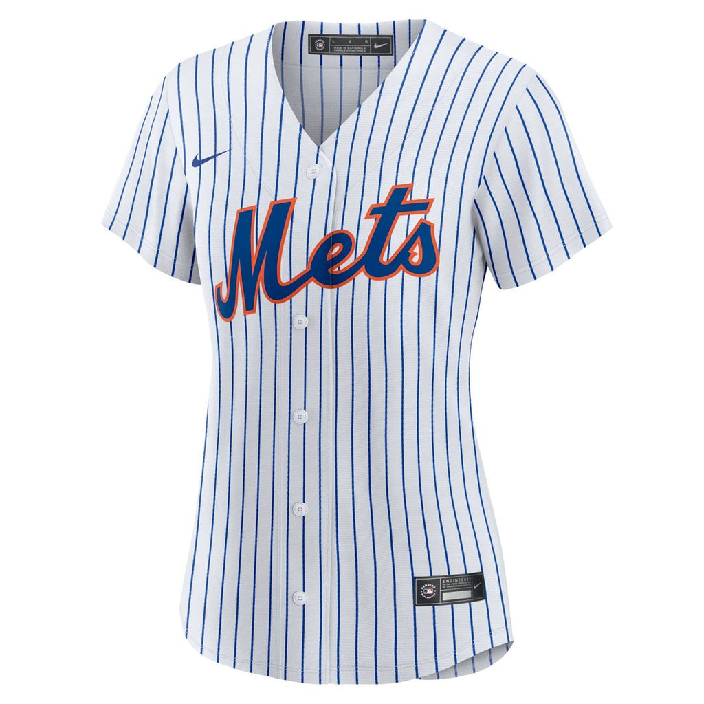 New York Mets Francisco Lindor Women's Home Replica Jersey — White