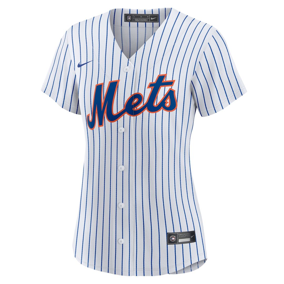 New York Mets Francisco Lindor Women's Home Replica Jersey — White