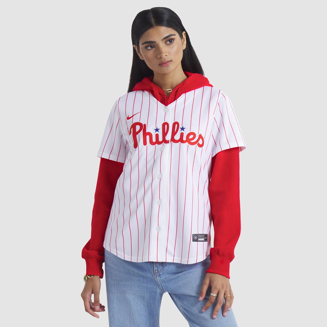 Philadelphia Phillies Bryce Harper Women's Home Limited Jersey — White