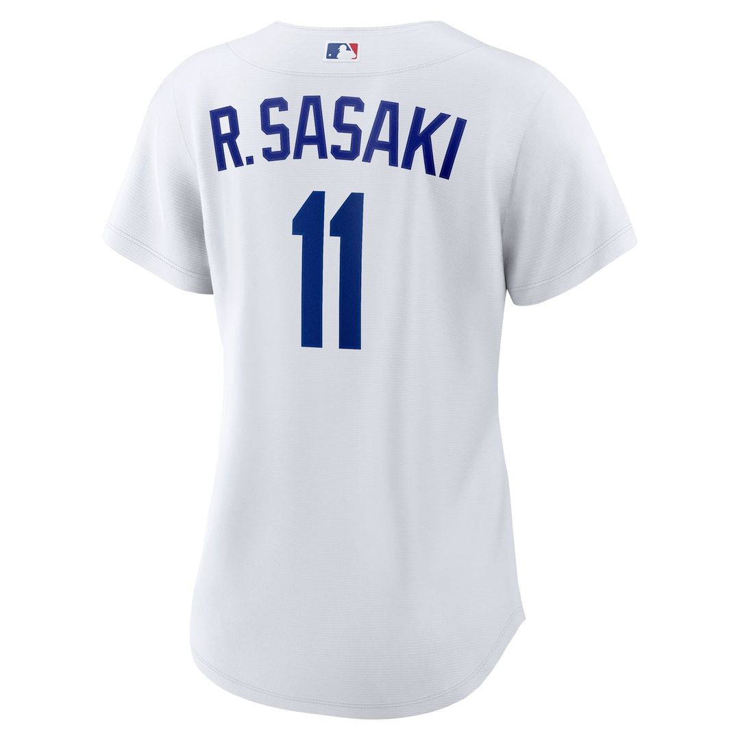 Los Angeles Dodgers Rōki Sasaki Women's Replica Jersey — White