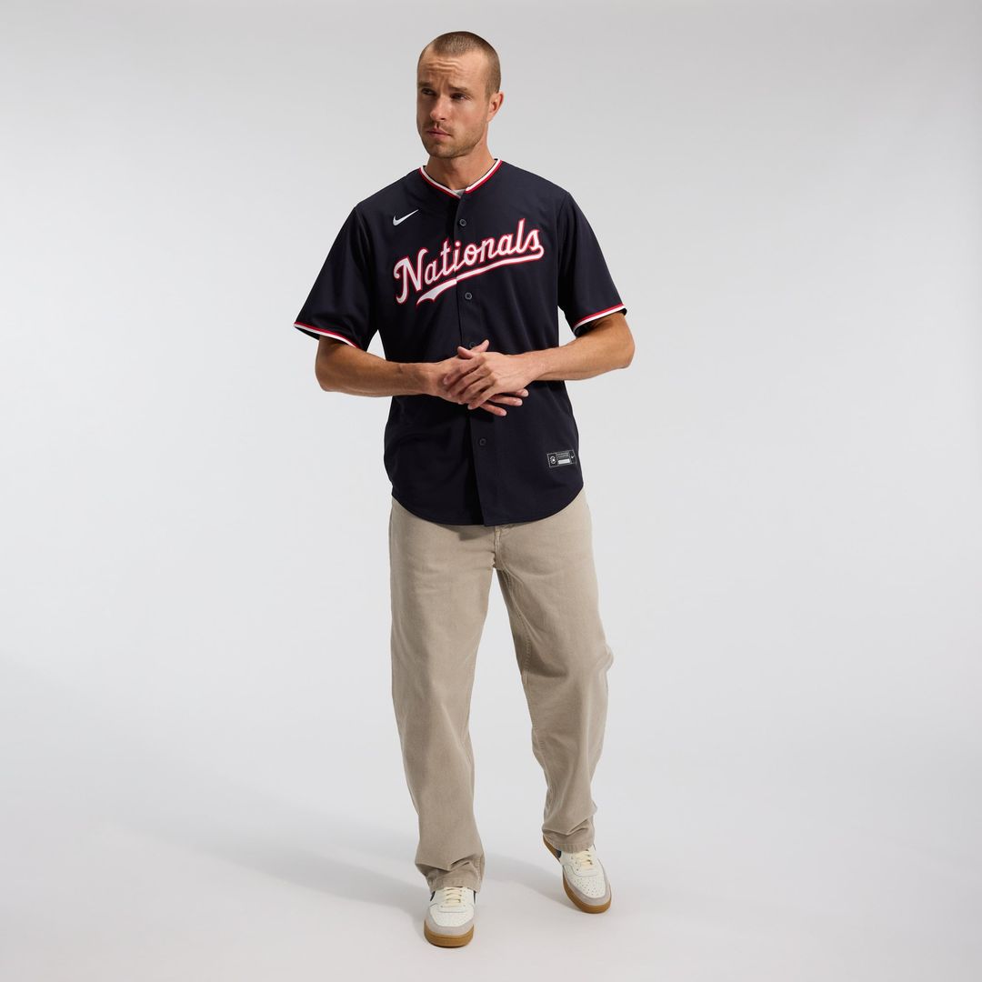 Washington Nationals Dylan Crews Alternate Replica Jersey — Navy