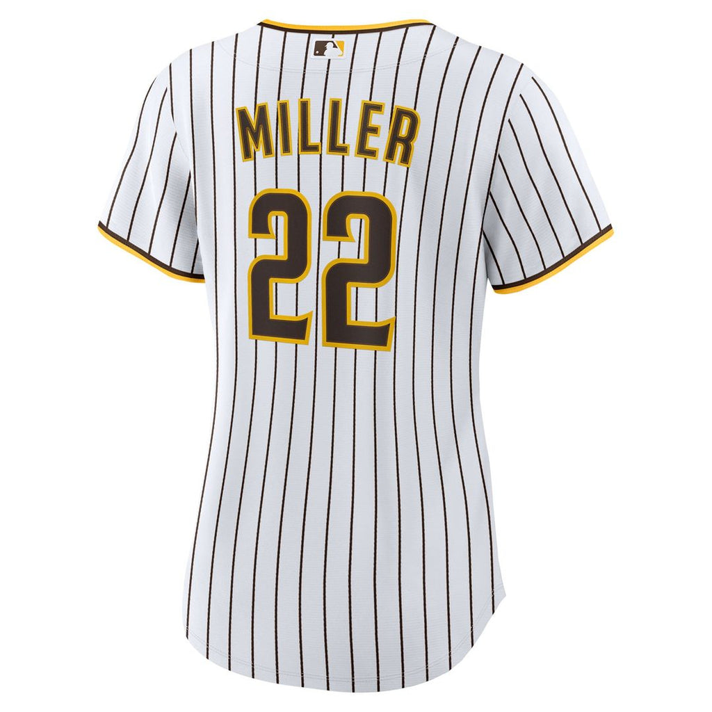 San Diego Padres Mason Miller Women's Home Replica Jersey — White
