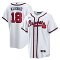 Atlanta Braves Ryan Klesko Home Retired Replica Jersey — White