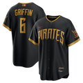 Pittsburgh Pirates Konnor Griffin 2026 City Connect Stadium Jersey — Black