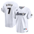 Houston Astros Craig Biggio Throwback Cooperstown Limited Jersey — White