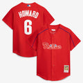 Philadelphia Phillies Ryan Howard Cooperstown Batting Practice Jersey — Red