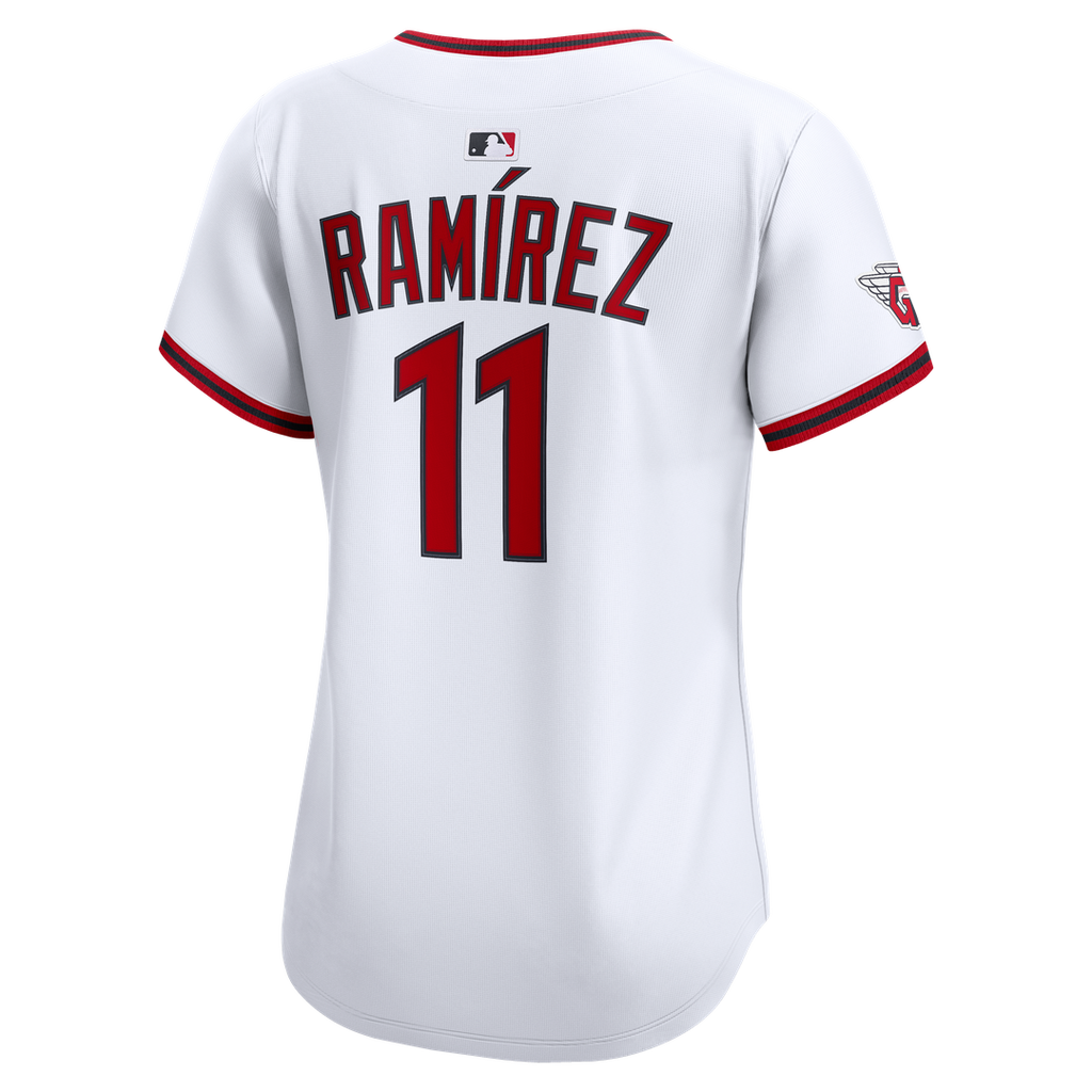 Cleveland Guardians José Ramírez Women's Home Limited Jersey — White